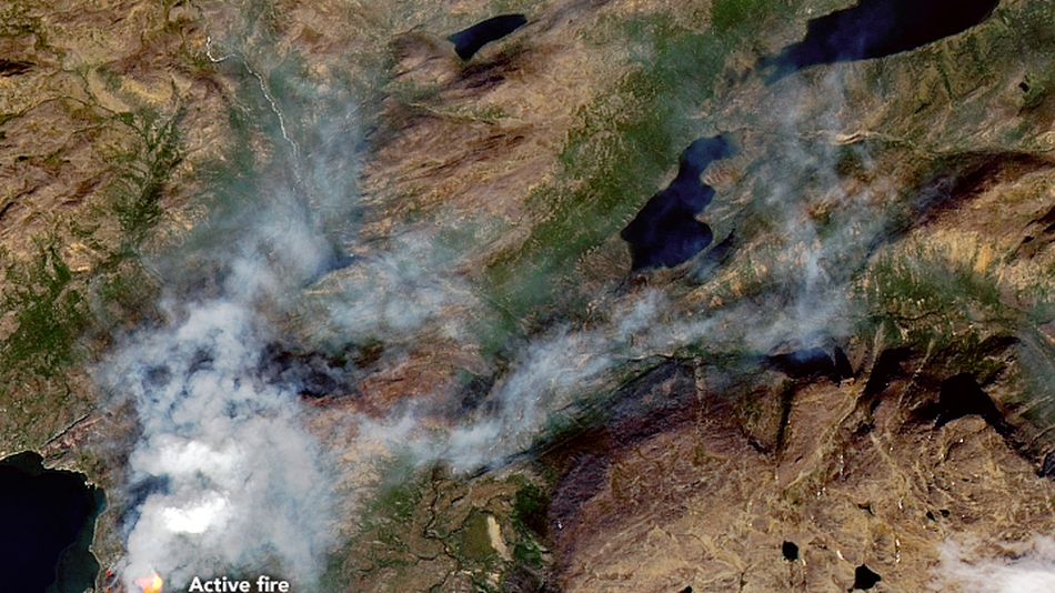 Incendios sin precedentes queman el Ártico