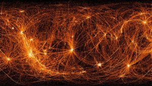 La NASA ve una explosión de rayos X brillando en el universo.