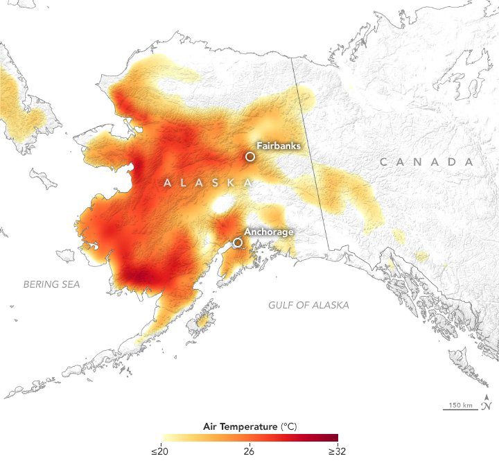 Imagenes de incendios de la Nasa